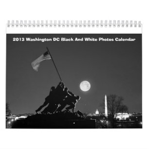 Washington DC-Schwarzweiss-Foto-Kalender 2013 Kalender