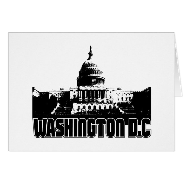 Washington DC-Skyline (Vorderseite (Horizontal))