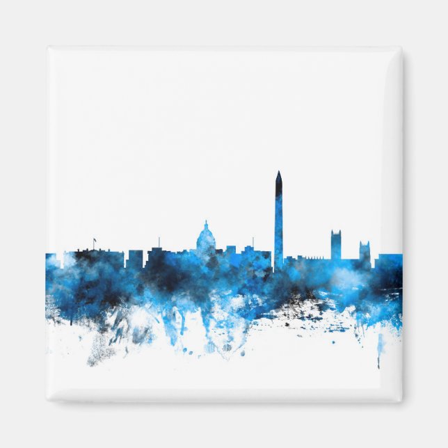 Washington DC Skyline Magnet (Vorne)