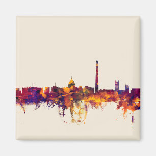 Washington DC-Skyline Magnet