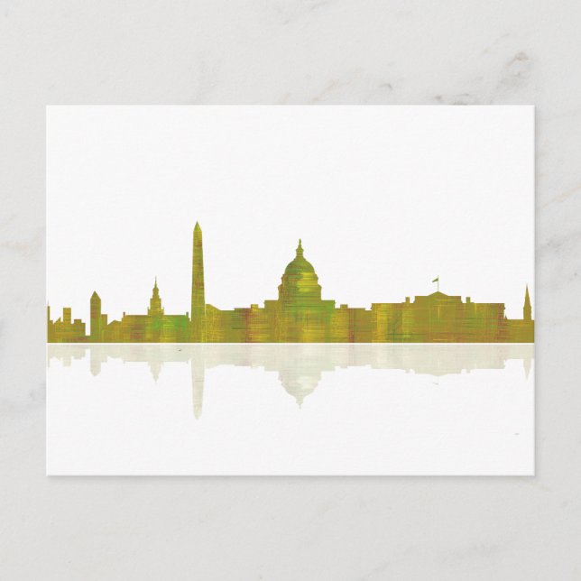 WASHINGTON DC SKYLINE - Postkarte (Vorderseite)