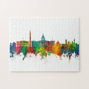 Washington DC Skyline Puzzle