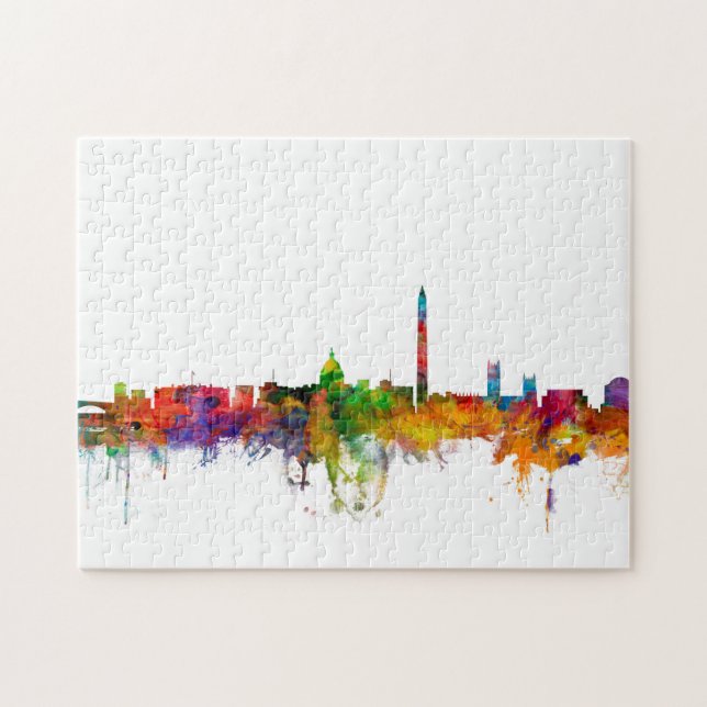 Washington DC-Skyline Puzzle (Horizontal)