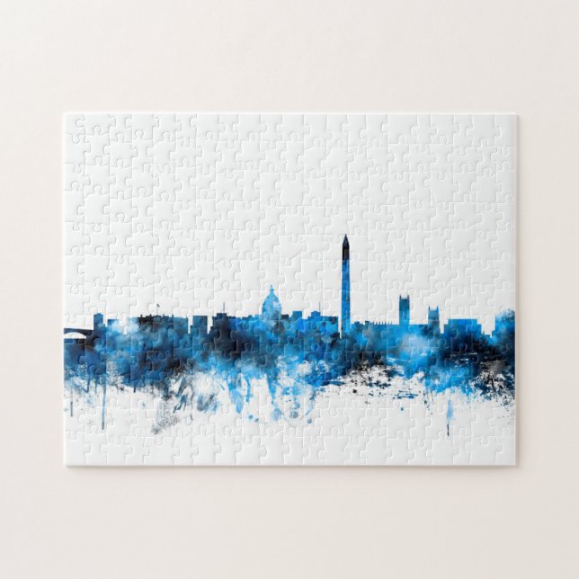 Washington DC-Skyline Puzzle (Horizontal)