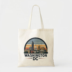 Washington DC Skyline Tragetasche