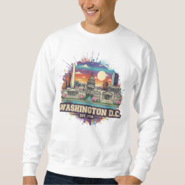 Washington DC Skyline | USA Hauptstadt City Pride Sweatshirt