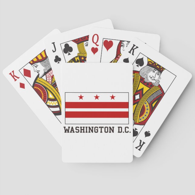 Washington DC Spielkarten (Rückseite)