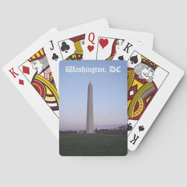 Washington DC Spielkarten (Rückseite)