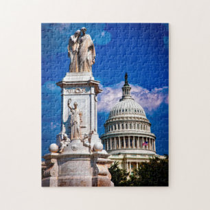 Washington DC. Staat Hauptstadt. Puzzle