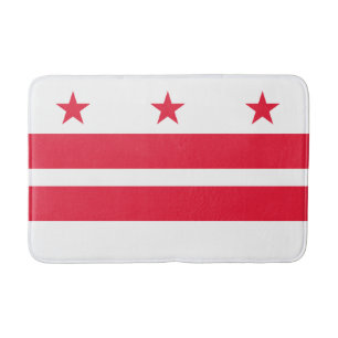 Washington DC Staatsflagge Badematte