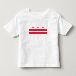 Washington DC Staatsflagge Kleinkind T-shirt