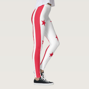 Washington DC Staatsflagge Leggings