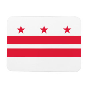 Washington DC Staatsflagge Magnet