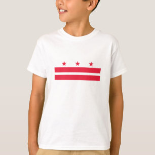 Washington DC Staatsflagge T-Shirt