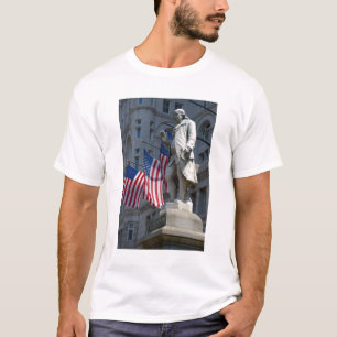 Washington, DC, Statue von Benjamin Franklin T-Shirt