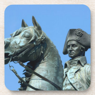 Washington, DC, Statue von General George Getränkeuntersetzer