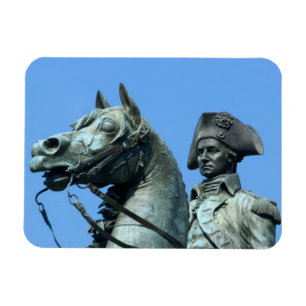 Washington, DC, Statue von General George Magnet