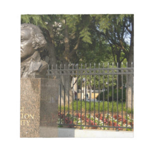 Washington, DC, Statue von George Washington, The Notizblock