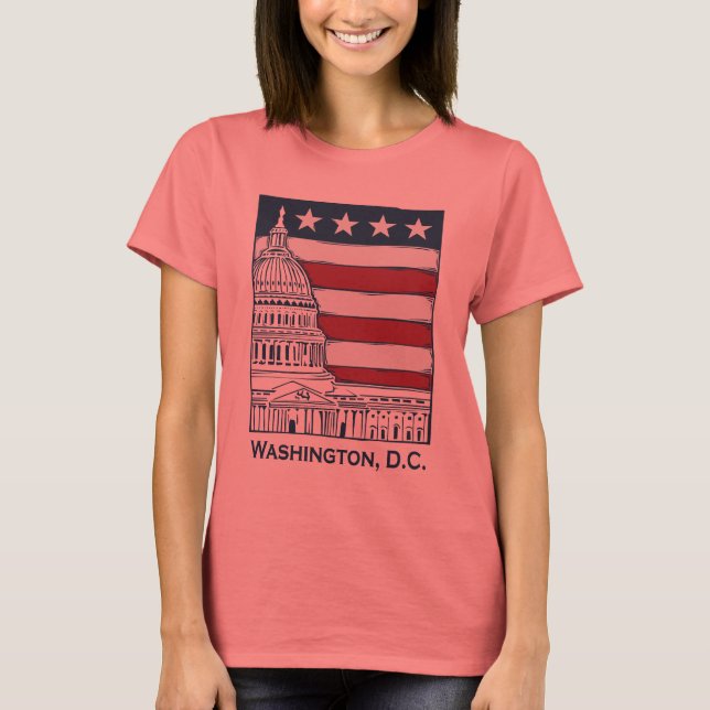 Washington DC T - Shirt (Vorderseite)
