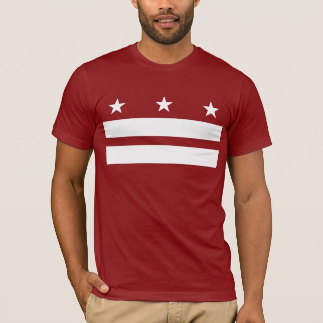 Washington DC-T - Shirtrot T-Shirt (Vorderseite)