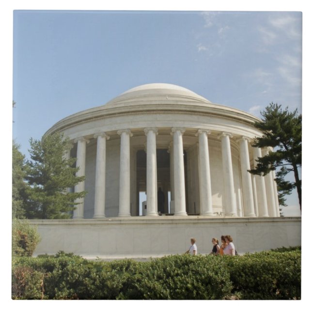 Washington, DC. Thomas Jefferson Memorial Fliese (Vorderseite)