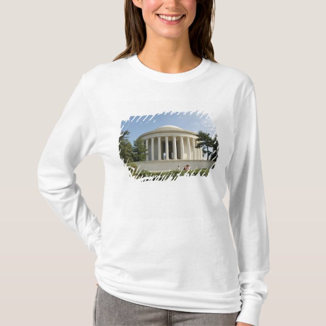 Washington, DC. Thomas- Jeffersondenkmal T-Shirt (Vorderseite)