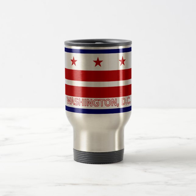 Washington DC Travel Mug Reisebecher (Mittel)