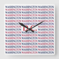 Washington DC Typografie