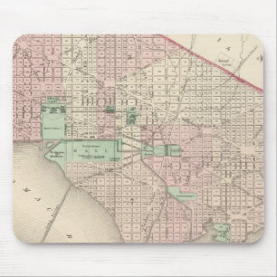 Washington DC und Georgetown Mousepad