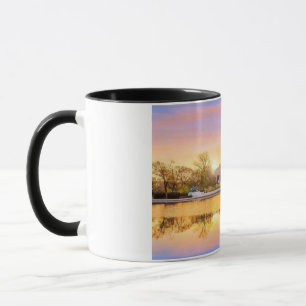 Washington DC US-Kapitolgebäude Sonnenuntergangsre Tasse