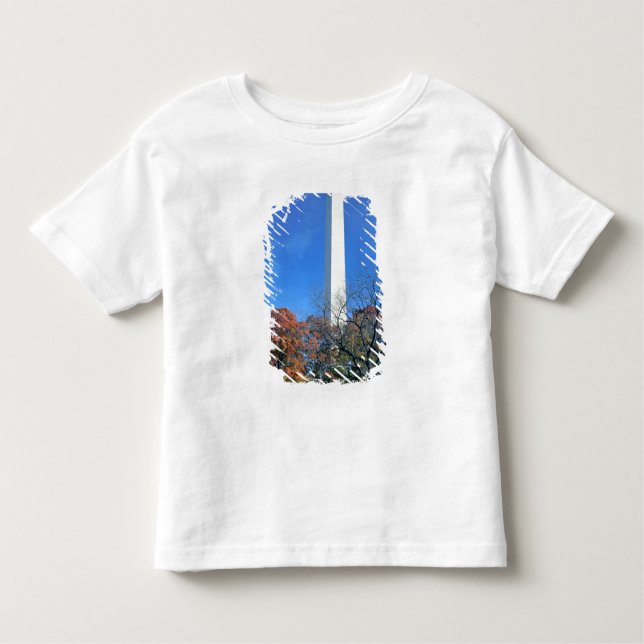 WASHINGTON, DC USA. Washington-Monumentaufstiege Kleinkind T-shirt (Vorderseite)