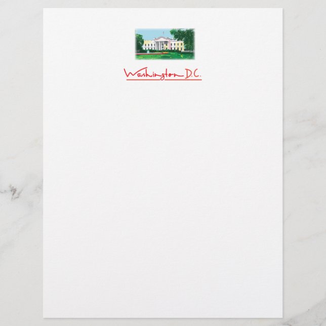 Washington DC - Weißes Haus (Vorderseite)