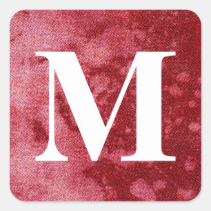 Washington Denim Design #10 @ Emporio Moffa Quadratischer Aufkleber