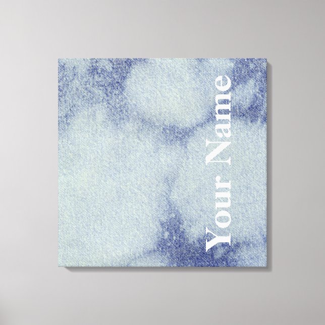 Washington Denim Design #1 bei Emporio Moffa Leinwanddruck (Vorderseite)