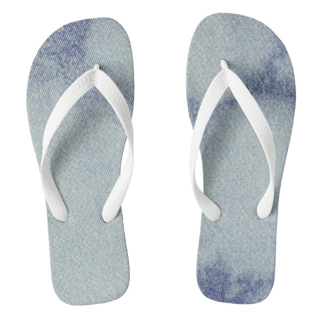 Washington Denim Design #1 @ Emporio Moffa Flip Flops (Fußbett)