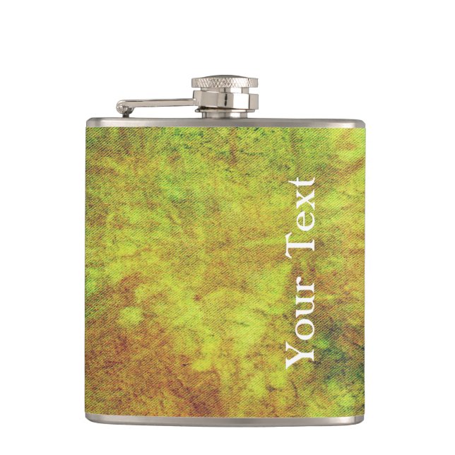 Washington Denim Design #5 in Emporio Moffa Flachmann (Vorderseite)