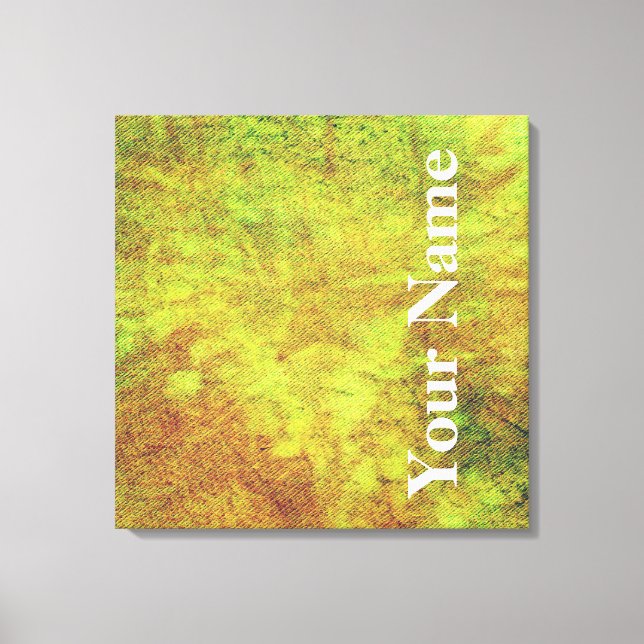 Washington Denim Design #5 in Emporio Moffa Leinwanddruck (Vorderseite)