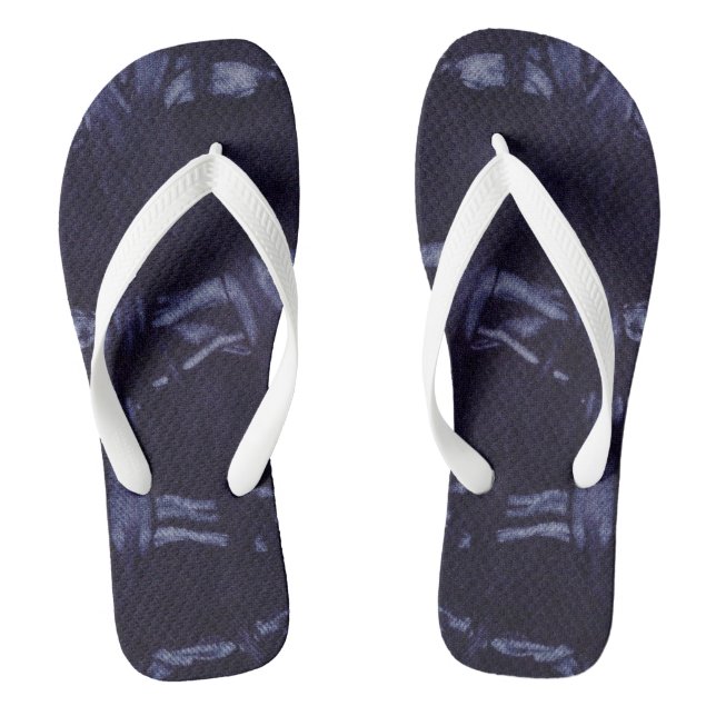 Washington Denim Design #8 @ Emporio Moffa Flip Flops (Fußbett)