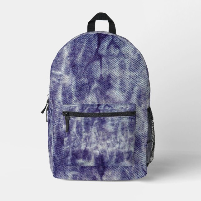 Washington Denim Design No. 6 @ Emporio Moffa Bedruckter Rucksack (Vorderseite)
