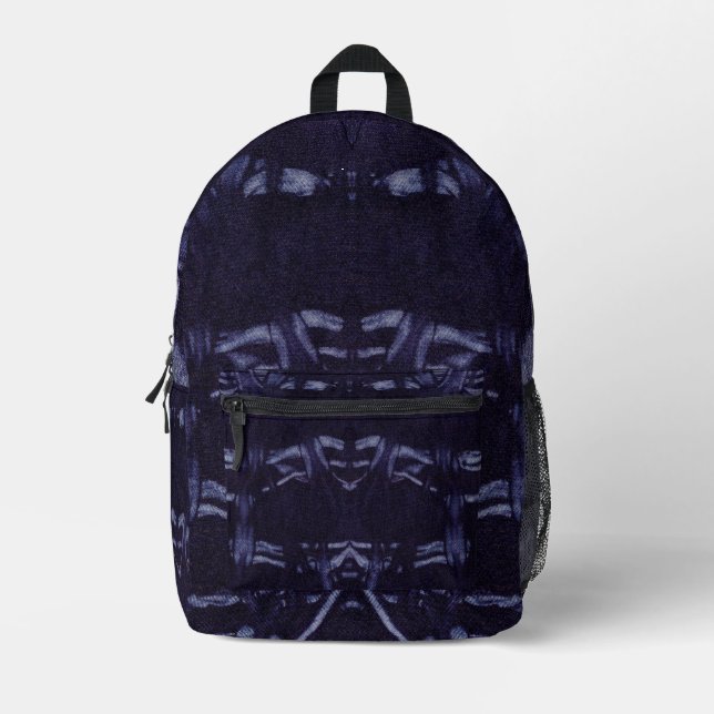 Washington Denim Design No. 8 @ Emporio Moffa Bedruckter Rucksack (Vorderseite)