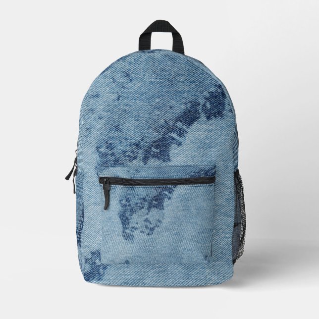 Washington Denim Design No. 9 @ Emporio Moffa Bedruckter Rucksack (Vorderseite)