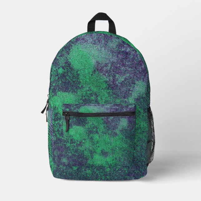 Washington Denim Design Nr. 2 @ Emporio Moffa Bedruckter Rucksack (Vorderseite)