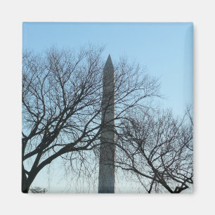 Washington Denkmal im Winter I Landschaft Magnet
