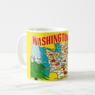 Washington - Der Evergreen-Staat Kaffeetasse