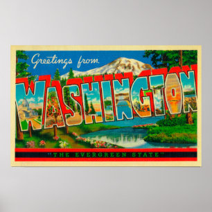 Washington - Der Evergreen-Staat Poster