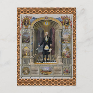 Washington Die Mason II Postkarte