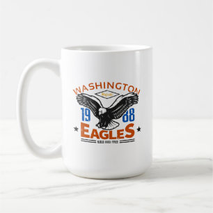 Washington Eagles 1988 Vintage Adler Kaffeetasse