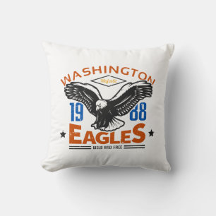 Washington Eagles 1988 Vintage Adler Kissen