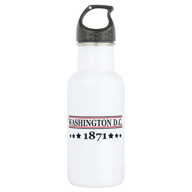 Washington Edelstahlflasche (Vorderseite)