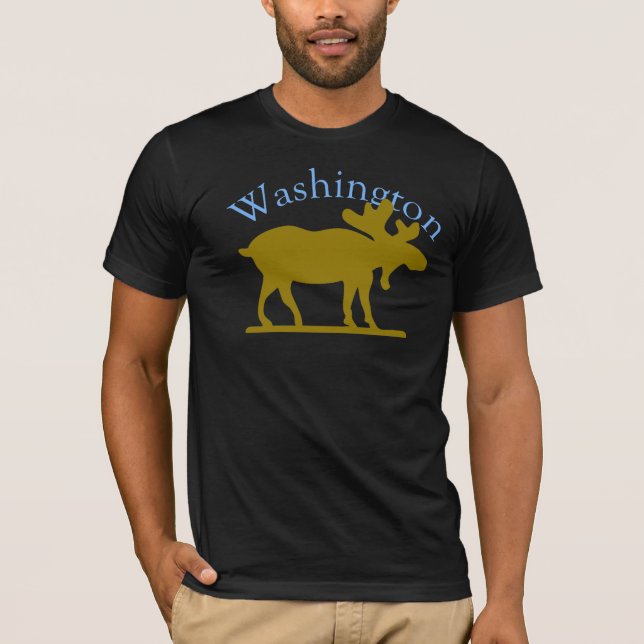 Washington-Elch-T - Shirt (Vorderseite)